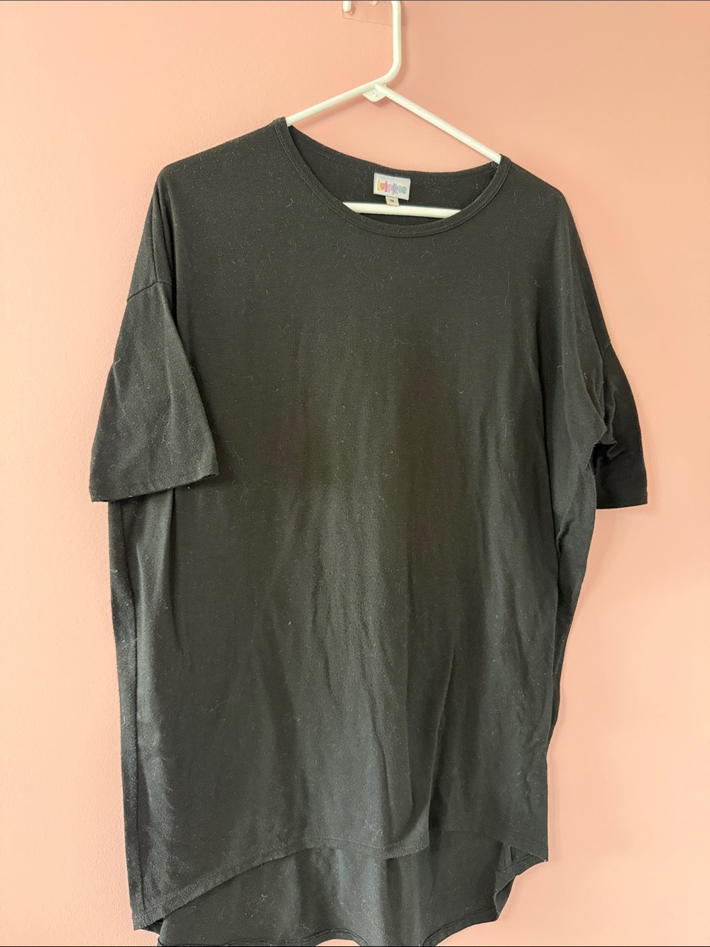 Small Solid Black Irma Lularoe